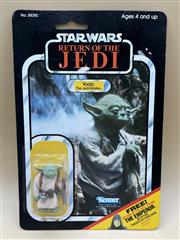 1983 KENNER STAR WARS RETURN OF THE JEDI RARE YODA THE JEDI MASTER NIB